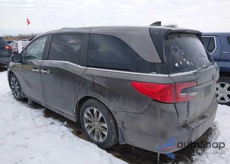 2022 Honda Odyssey Ex-L z USA, uszkodzony, nr VIN 5FNRL6H71NB061630